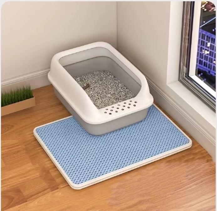Double-layer cat litter trapping mat – view 6
