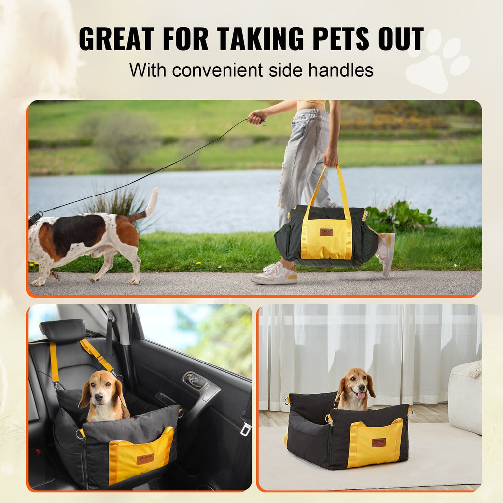 Dog booster car seat for small dogs up to 25 lb – Furbrook