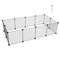 Pet Playpen Small Animal Cage Indoor Portable Metal Wire Yard Fence for Small Animals
