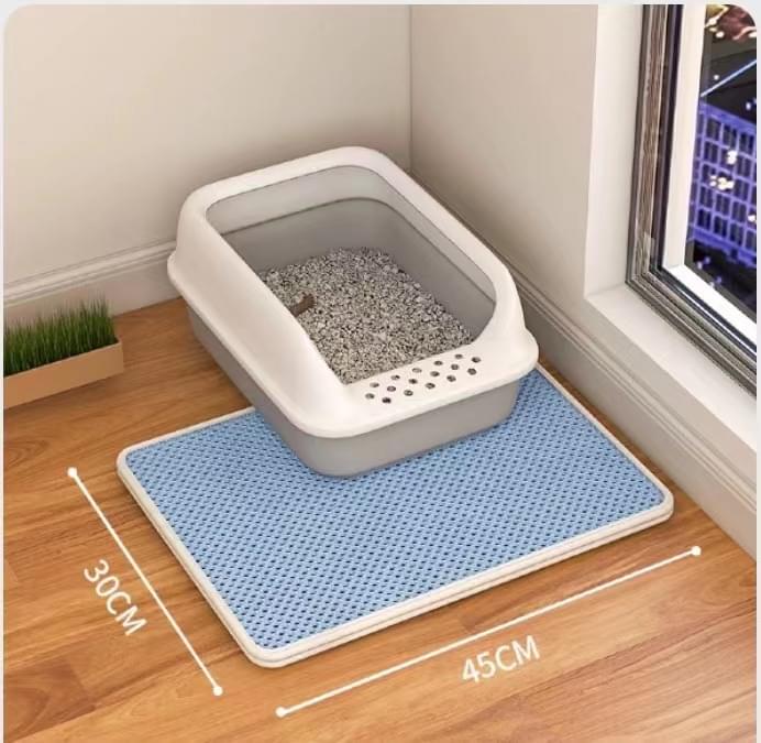 Double-layer cat litter trapping mat – view 4