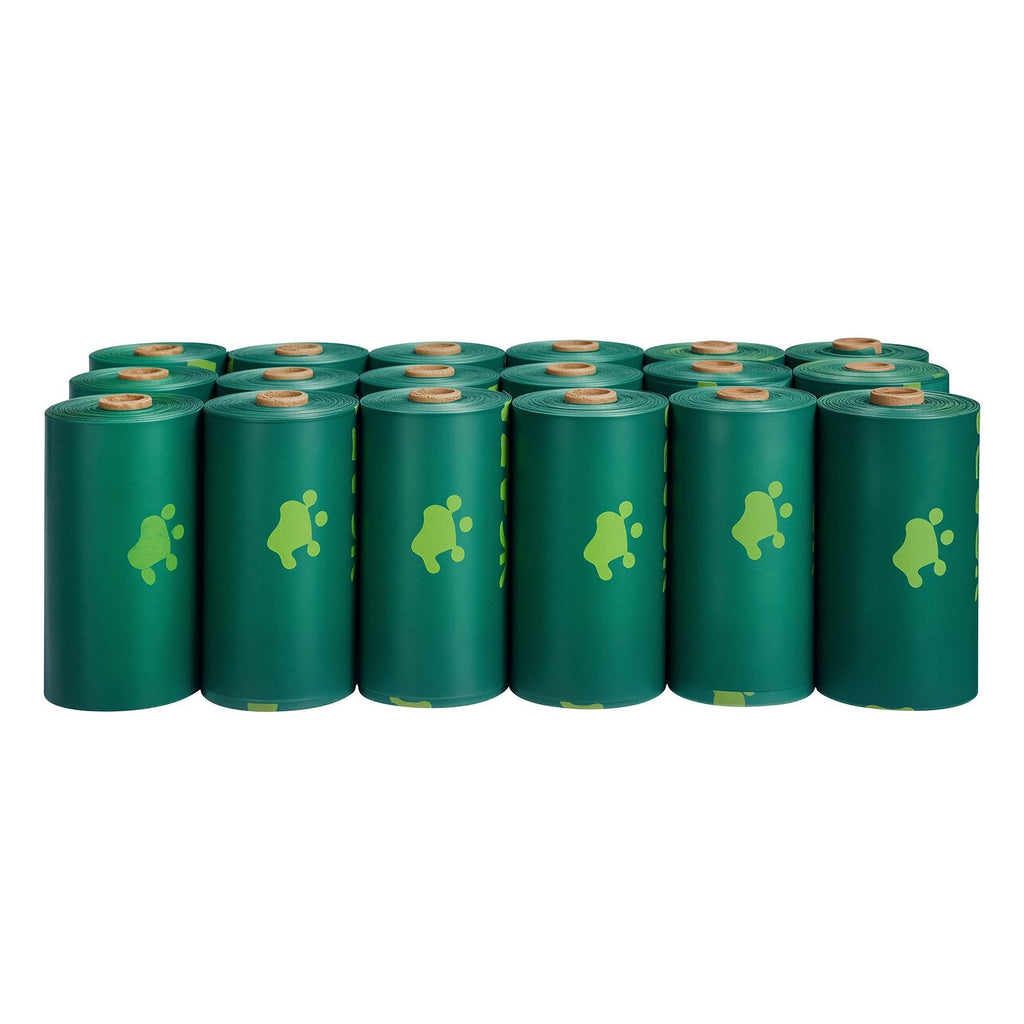 Thick Dog Poop Waste Bags Refill Rolls 270PCS Lavender Scented Biodegradable